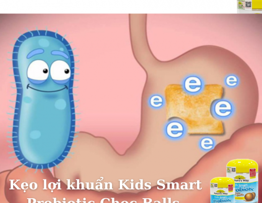 Kẹo lợi khuẩn Kids Smart Probiotic Choc Balls