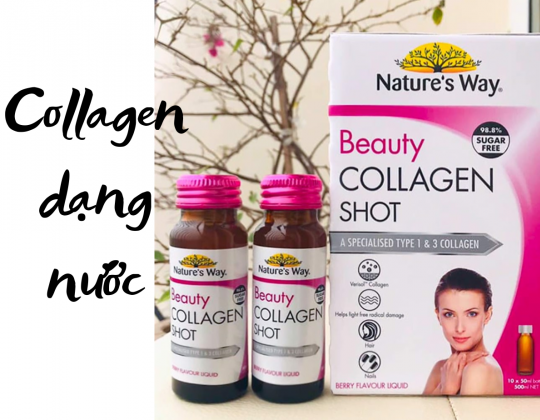 Nature's Way Beauty Collagen Shot - Bí quyết gìn giữ tuổi xuân