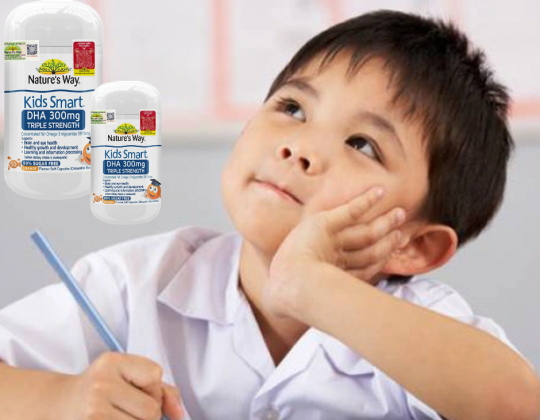 Kids Smart DHA 300mg - Tăng khả năng đọc hiểu và phát triển hành vi của trẻ sau 16 tuần sử dụng