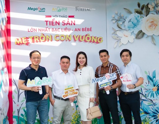 Nature's Way Việt Nam đồng hành cùng An Bé Bé tại Hội thảo tiền sản lớn nhất Bạc Liêu