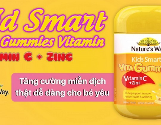 Review Kẹo dẻo Nature's Way Vitamin C + ZinC có tốt không? Có nên dùng cho bé