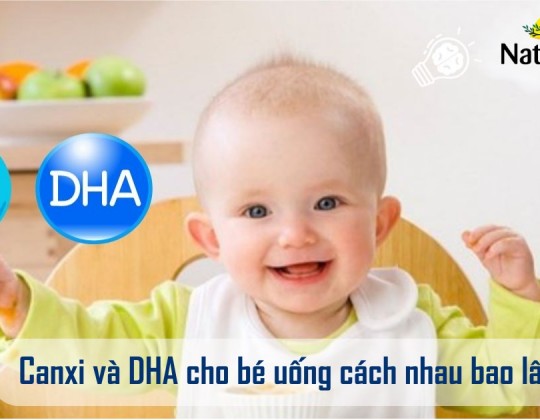 Giải đáp: Canxi và DHA cho bé uống cách nhau bao lâu thì tốt?