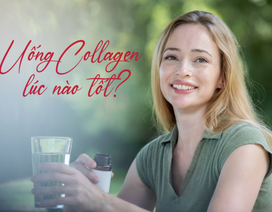 Giải đáp: Nên uống collagen khi nào trong ngày?