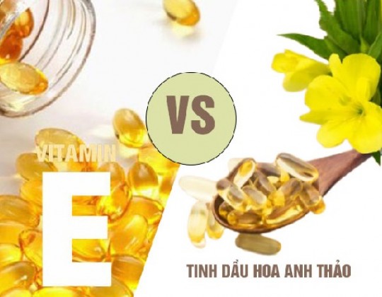 Cách uống hoa anh thảo và vitamin E an toàn và hiệu quả