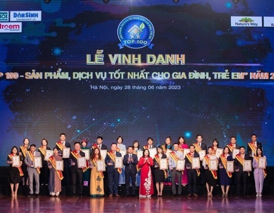 Nature's Way - Thương hiệu 3 lần lọt Top 100 sản phẩm tốt nhất cho gia đình và trẻ em Việt Nam