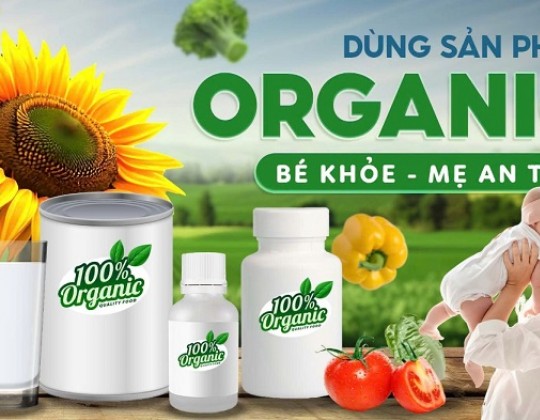 Lựa chọn sản phẩm organic cho con – Xu hướng tiêu dùng của ba mẹ hiện đại