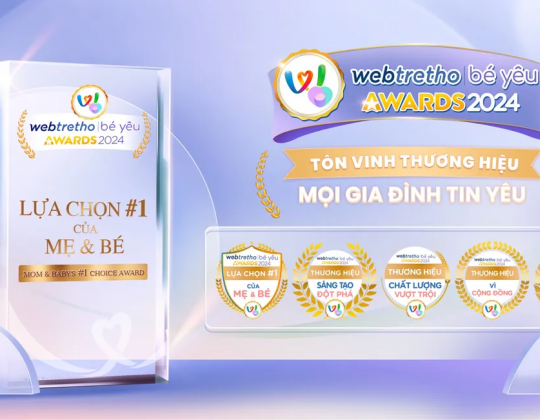 Nature’s Way đạt giải thưởng Thương hiệu sáng tạo đột phá của Webtretho & Be Yeu Awards 2024