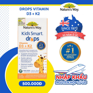 Nature's Way Kids Smart Drops Vitamin D3 + K2