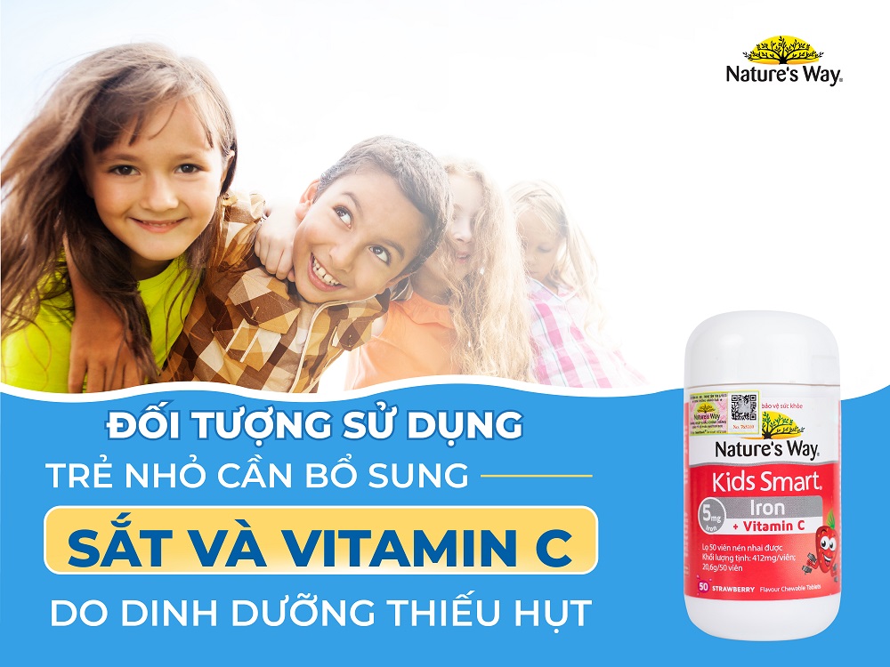 Nature's Way Kids Smart Iron + Vitamin C