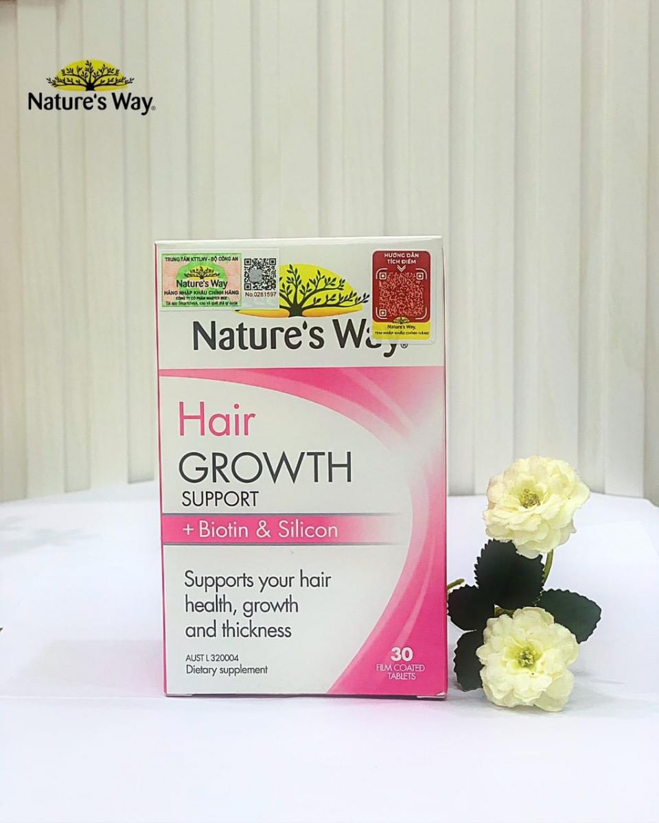 Nature’s Way Hair Growth Support + Biotin & Silicon