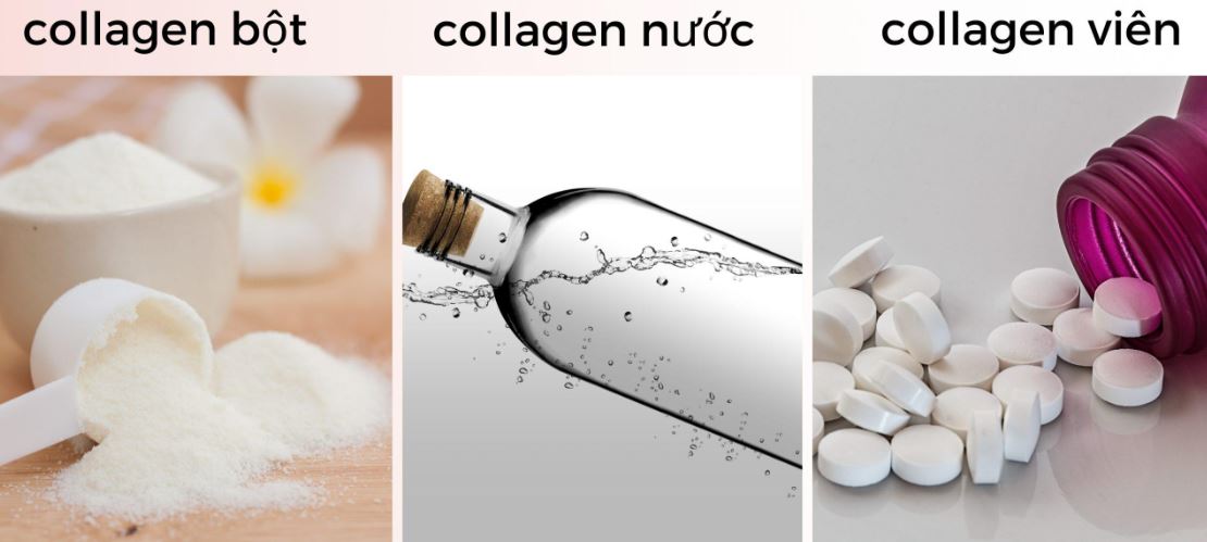 Các dạng Collagen hiện có trên thị trường