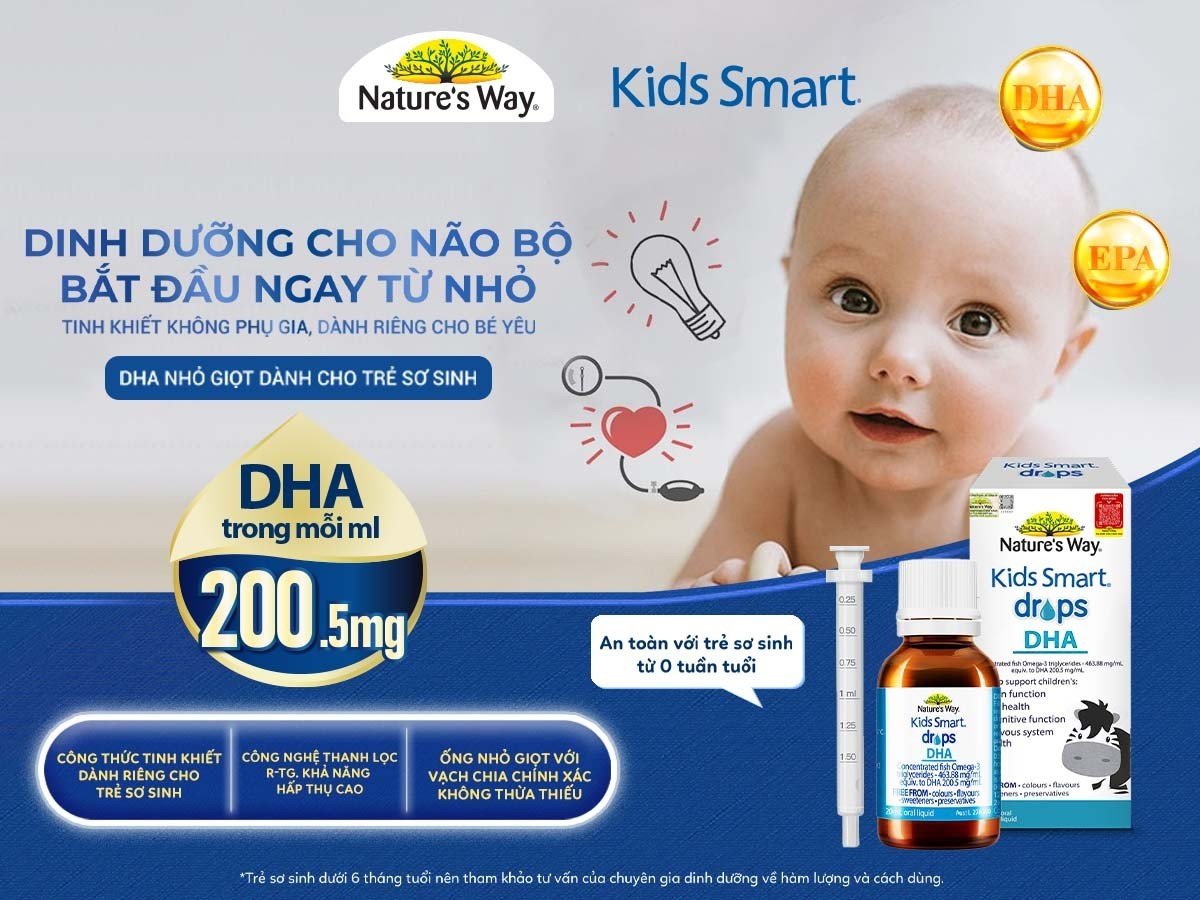 DHA cho bé loại nào tốt - Drosp DHA