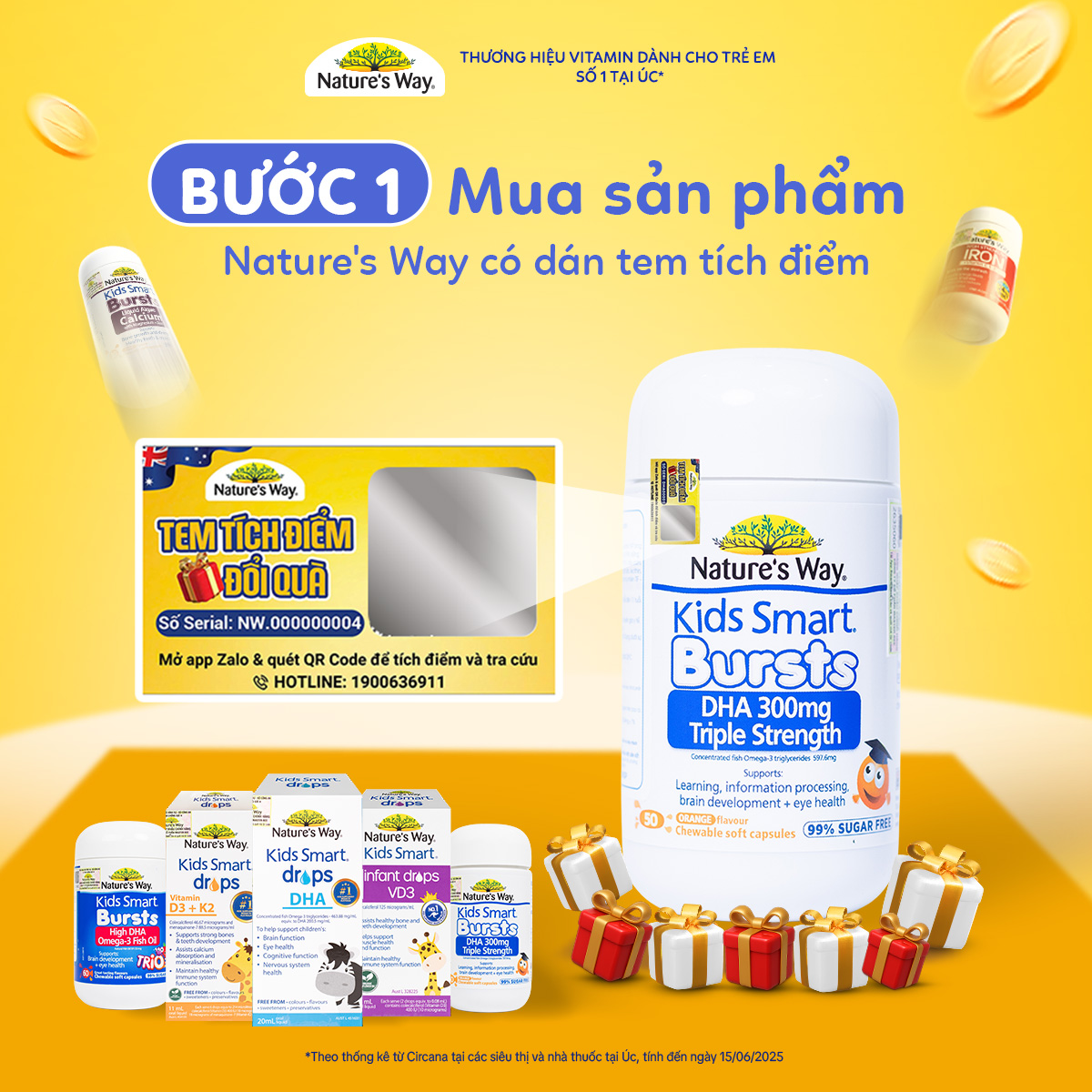 Tích điểm đổi quà Nature's Way