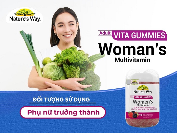 Nature’s Way Adult Vita Gummies Women’s Multivitamin 