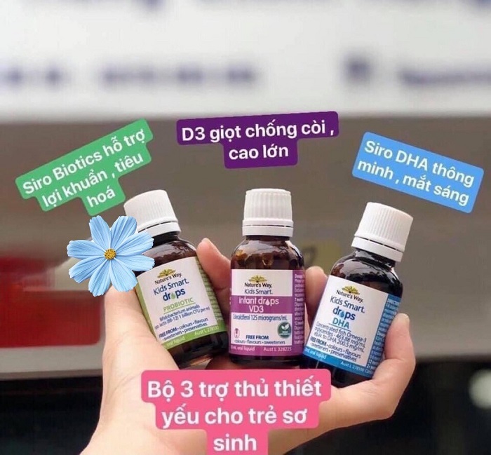 Combo DHA, Probiotic, VD3