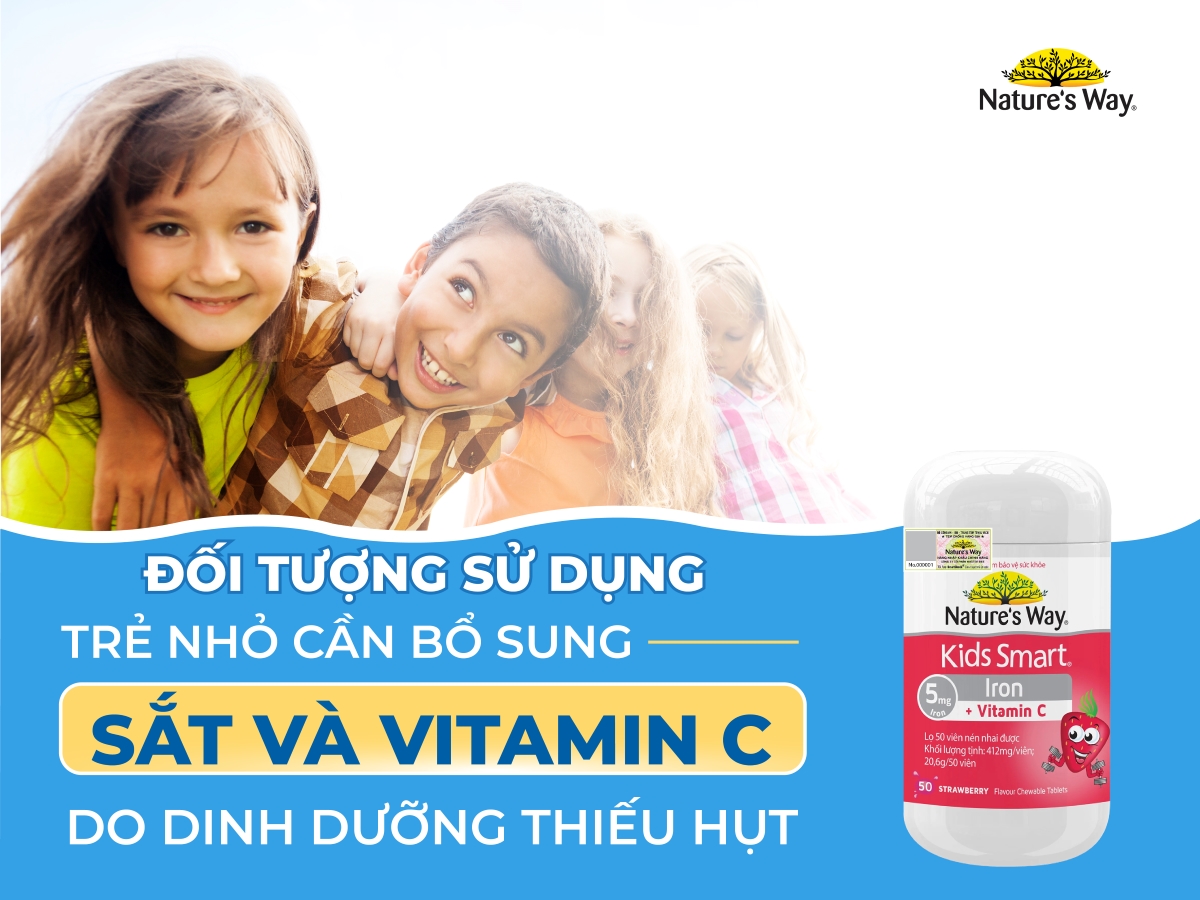 Nature's Way Kids Smart Iron + Vitamin C