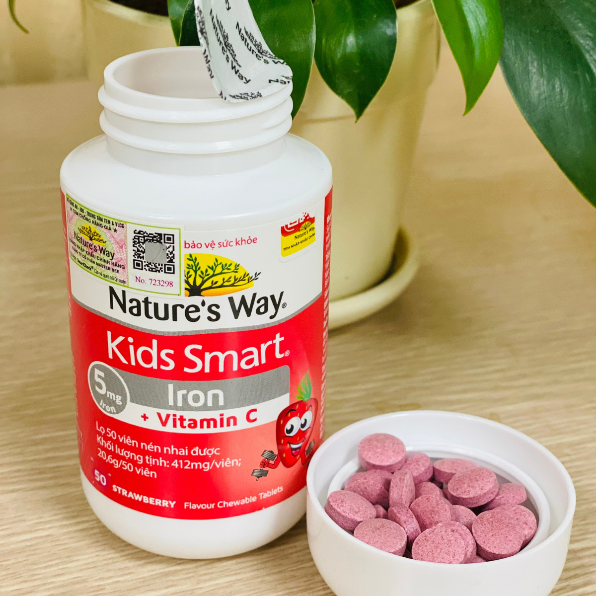 Nature's Way Kids Smart Iron + Vitamin C