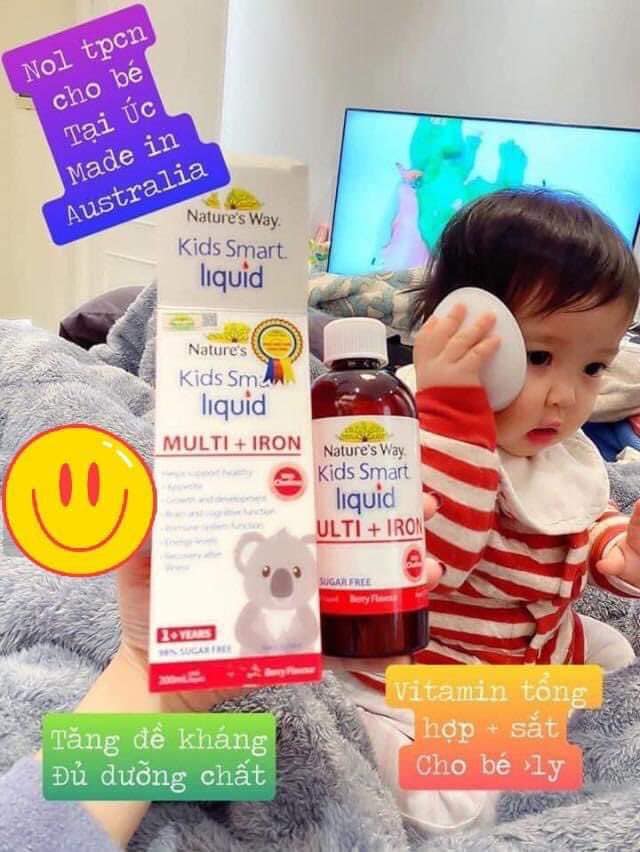 Nature's Way Kids Smart Multi Iron Liquid