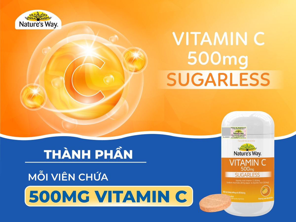 Nature’s Way Vitamin C 500mg