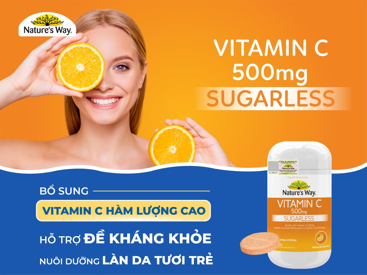 Nature’s Way Vitamin C 500mg