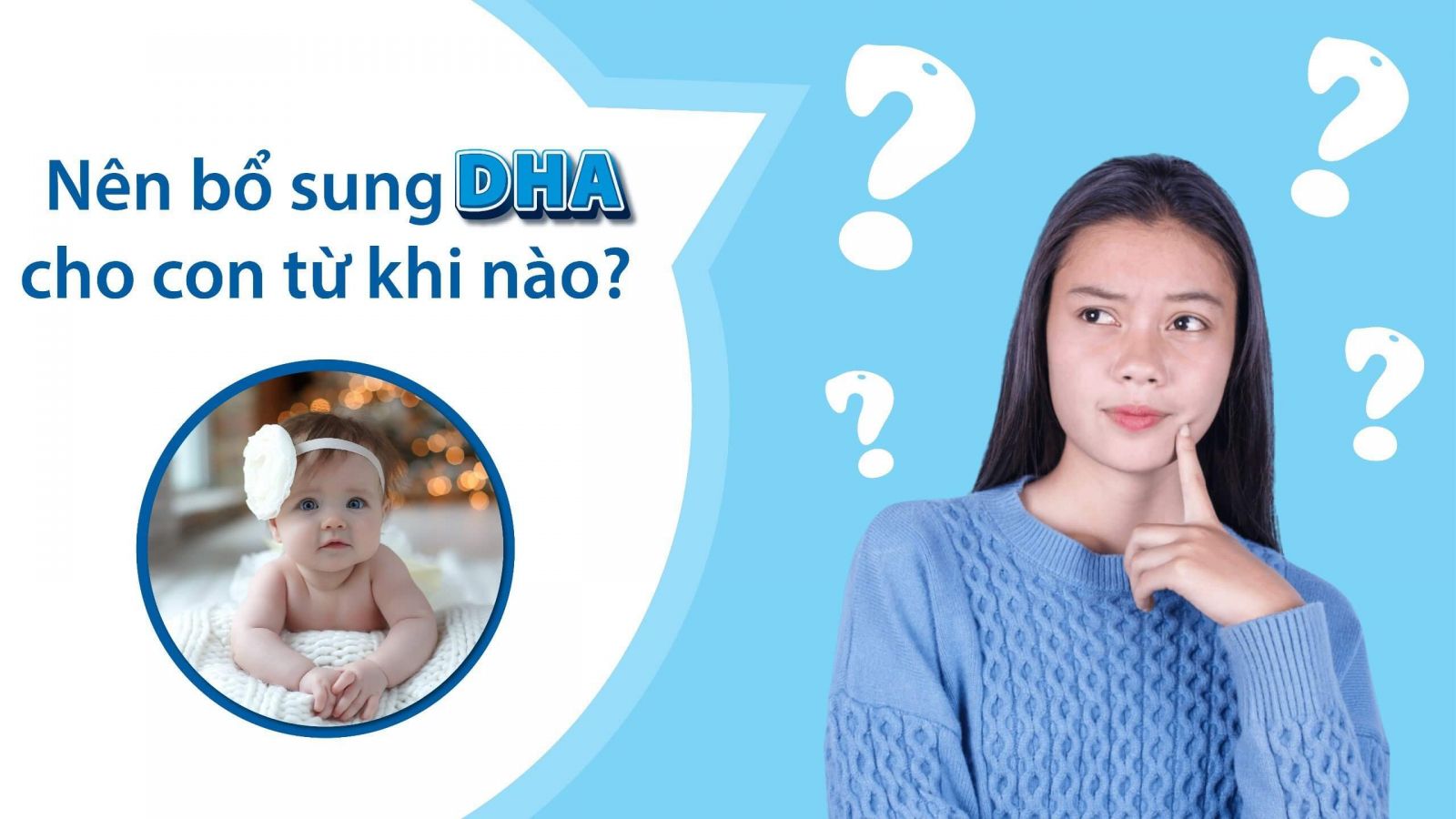 Nên bổ sung DHA cho trẻ từ khi nào?