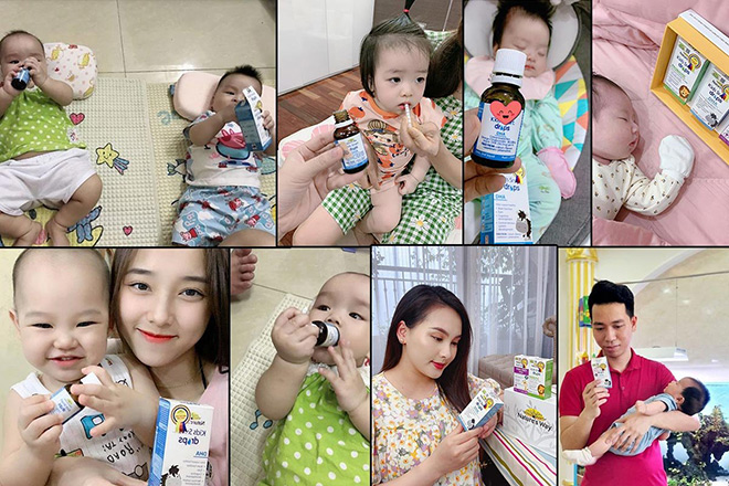 Sản phẩm được đông đảo các bố mẹ Việt lựa chọn cho con