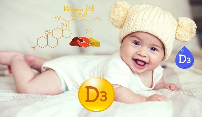 Trẻ sơ sinh uống vitamin D3 có bị táo không