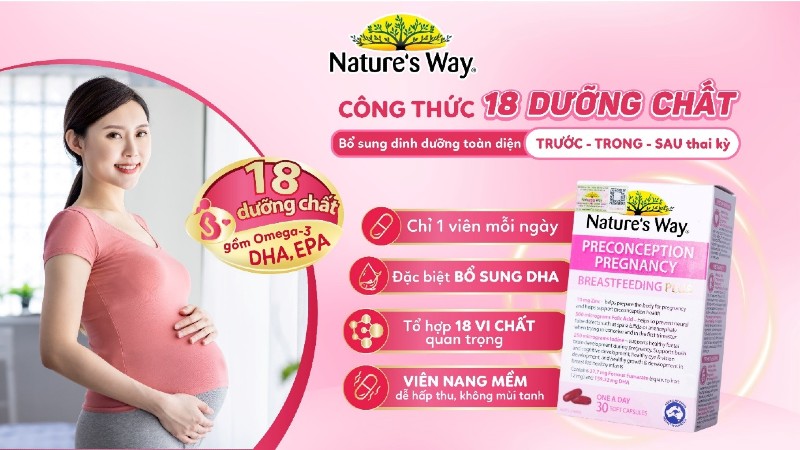 Vitamin bầu thế hệ mới Nature's Way