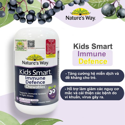 Nature's Way Kids Smart Immune Defence Chewables