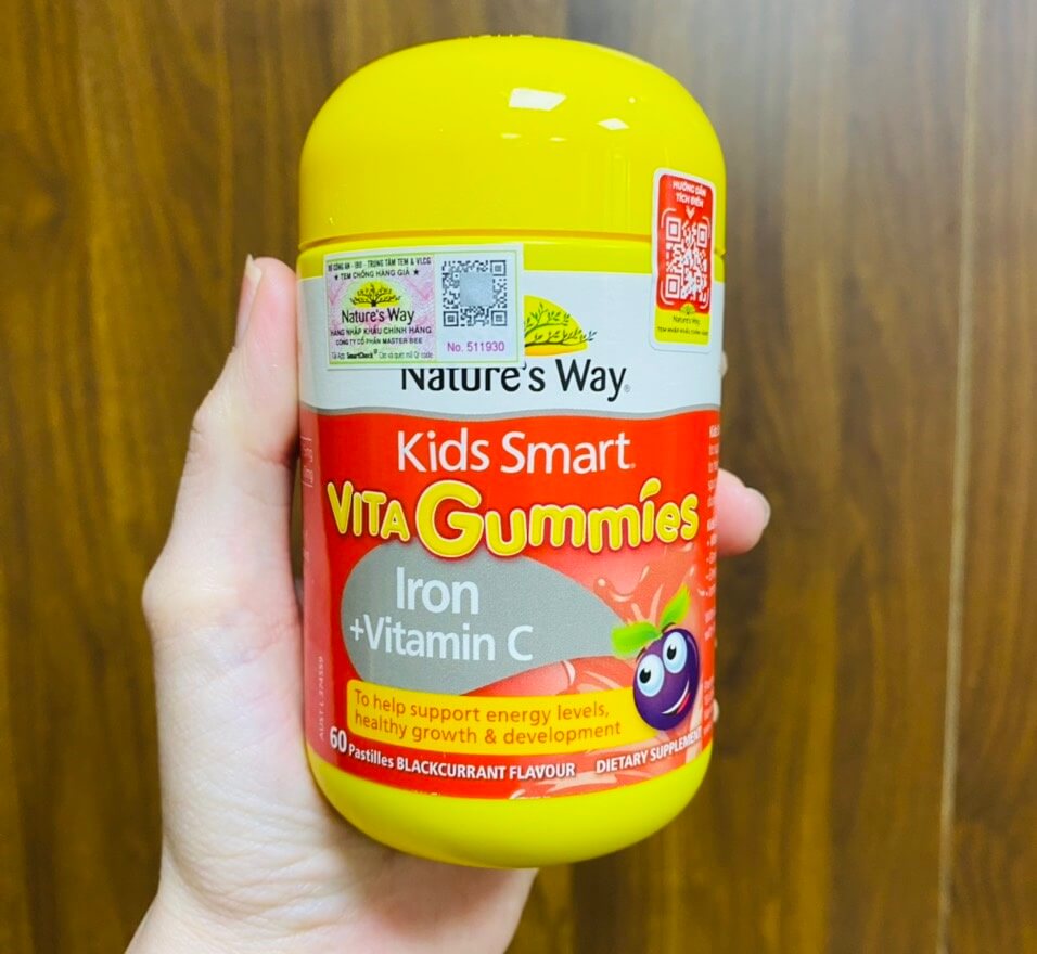 Nature’s Way Kids Smart Vita Gummies Iron + Vitamin C