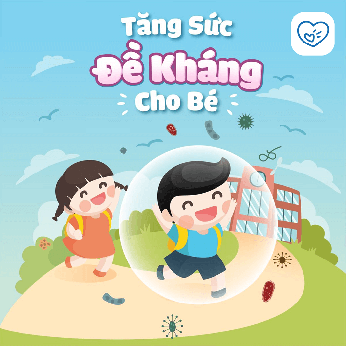 Mách mẹ nâng cao sức đề kháng cho bé